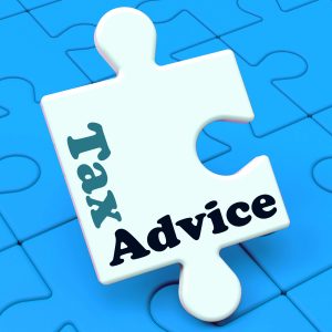 Tax Advice Puzzle Shows Taxation Irs Help