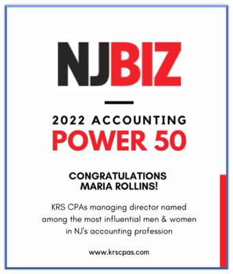 Maria Rollins Named Among NJBIZ Power 50 in Accounting