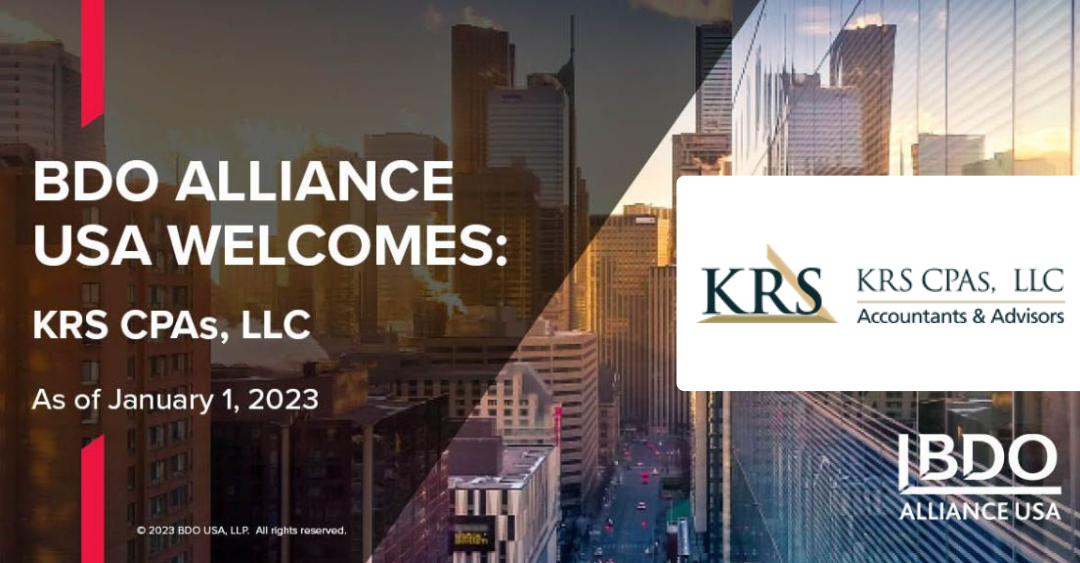 KRS CPAs Has Joined the BDDO Alliance!