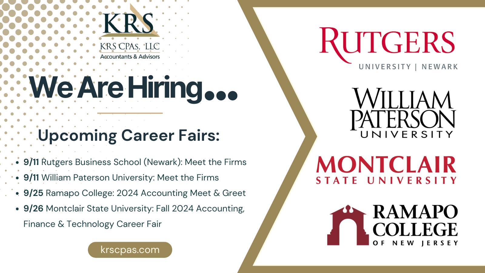 KRS Career Fairs